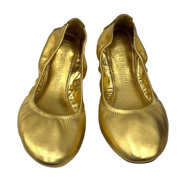 Tory Burch Eddie Ballet Flats Size 8.5 - Picture 3 of 16